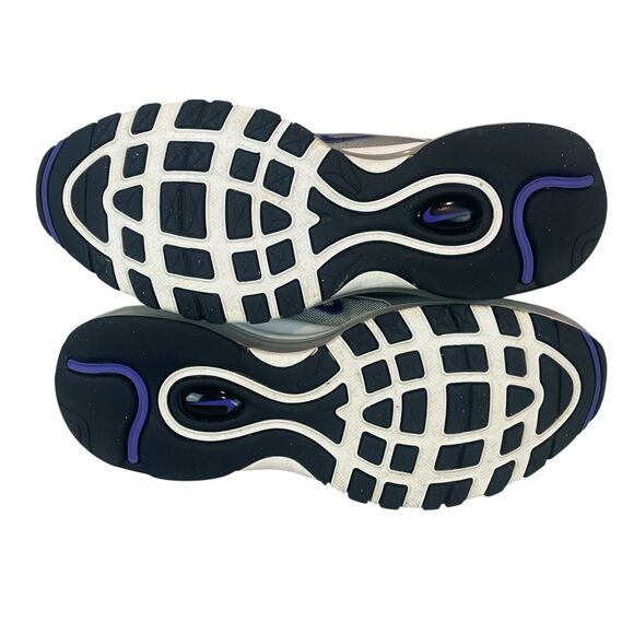 Nike Air Max 97 Shoes Youth Size 7Y Metallic Silver Persian Violet 921522-027 - Picture 10 of 10